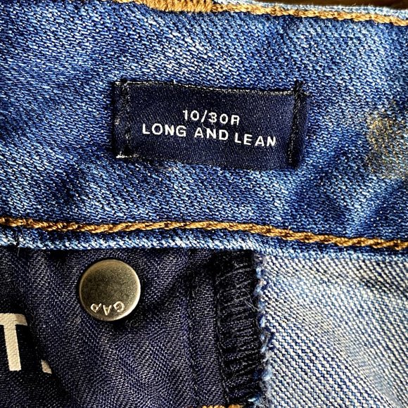 Bohemian Upcycled Artisan Jeans Handpainted Aztec Distressed Denim - Picture 4 of 17